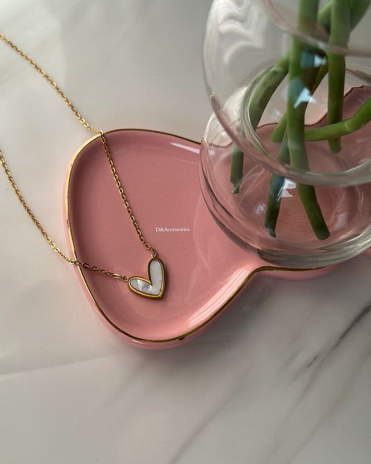 Pinterest Gold heart Pendant