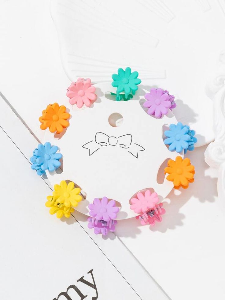 Mini Hair Clips Pins for Baby Girls – Cute & Soft Grip Set
