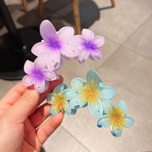Floral clawclip– hair accessories