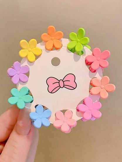 Mini Hair Clips Pins for Baby Girls – Cute & Soft Grip Set