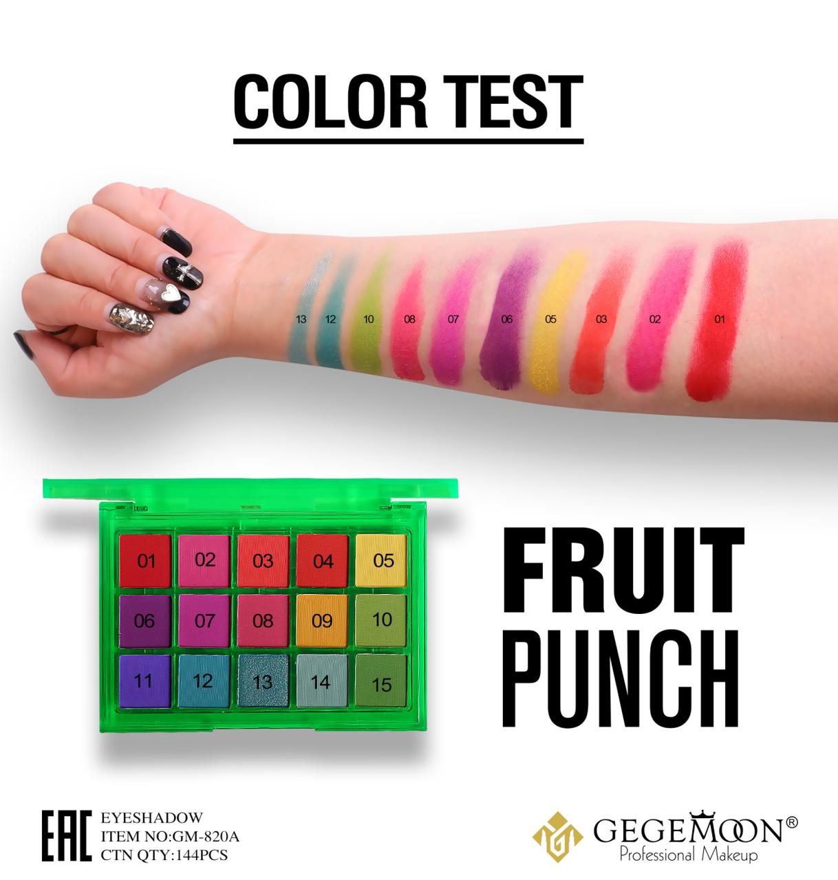 GEGEMOON Fruit Story 15-Color Eyeshadow Palette