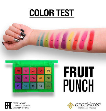 GEGEMOON Fruit Story 15-Color Eyeshadow Palette