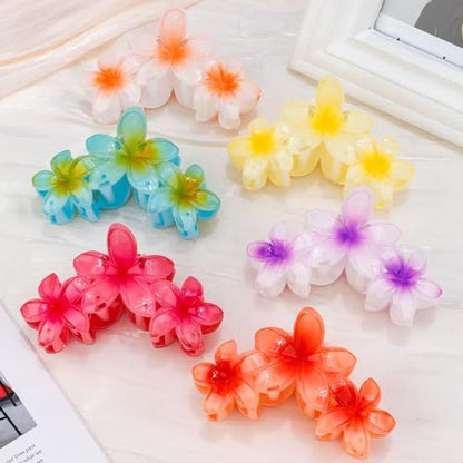 Floral clawclip– hair accessories